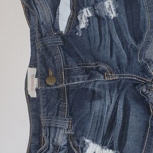 21 Denim Distressed Shorts size 27